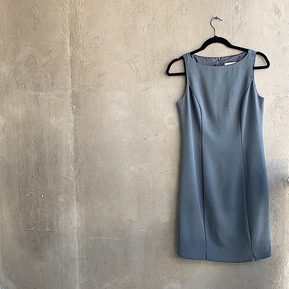 Women’s Formal Sage Dress and Blazer Vintage - Picture 4 of 13